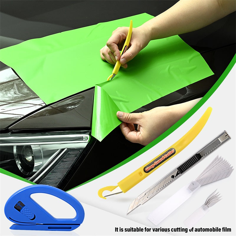  FOSHIO Window Tint Vinyl Wrap Tool Kit, Spray Bottle and  Cleaning Cloths, Squeegee for Vinyl, Window Squeegee, Razor Blade Scraper,  Utility Knife, Glass Protective Film Wrapping Tool Car Wrap Kit 