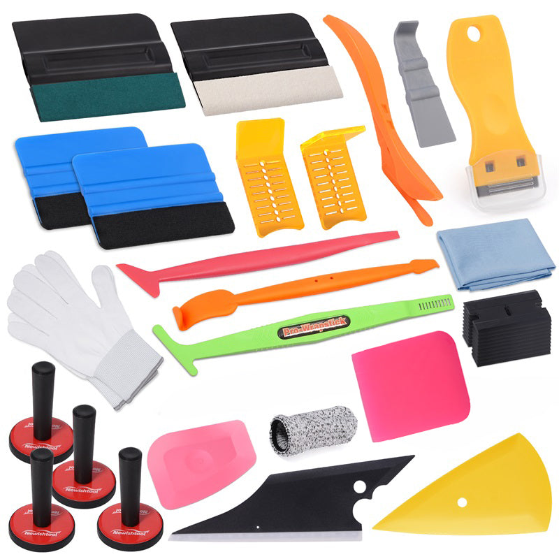 Vinyl Wrapping Tool Kit, Window Tinting Tool, Car Tool Kit Set – FOSHIO