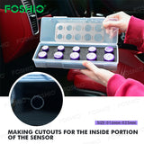 FOSHIO Vehicle Sensor Radar Hole Cutting Aid Tool Wrapping Tools