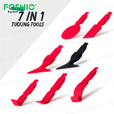 FOSHIO 7IN1 Vinyl Tucking Tool Set Film Edge Installation Squeegee Tool