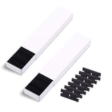 FOSHIO Plastic Razor Blades 200PCS Double Edge Scraper Blades for Adhesive Decals Label Remove