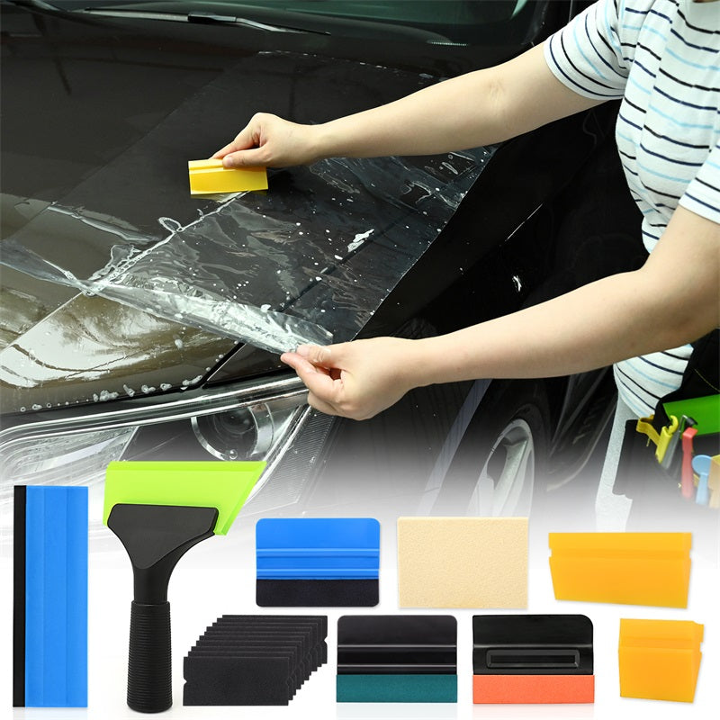 Window Tinting Tools Kit, Auto Car Vinyl Wrap Application Tint Film  Squeegee
