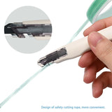 FOSHIO Utility Knife Anti Shaking Cutter Knife Vinyl PPF Film Craft Cutting Line Aid Tool