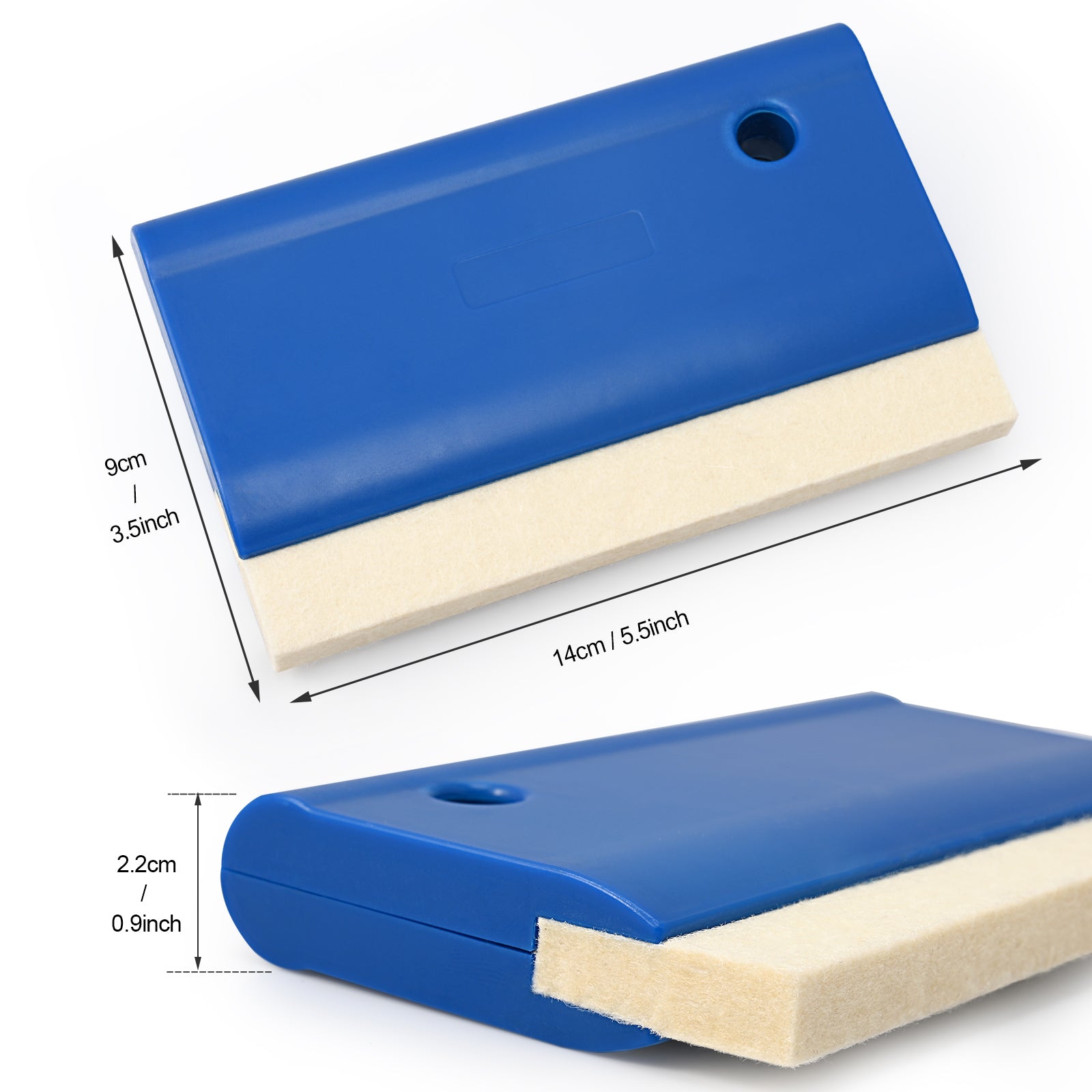 Rubber Application Squeegee 2x3 Vinyl Squeegee Wet or Dry Squeegee