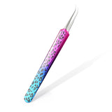 FOSHIO Vinyl Craft Weeding Hand Tool Leopard Stainless Steel Tweezers