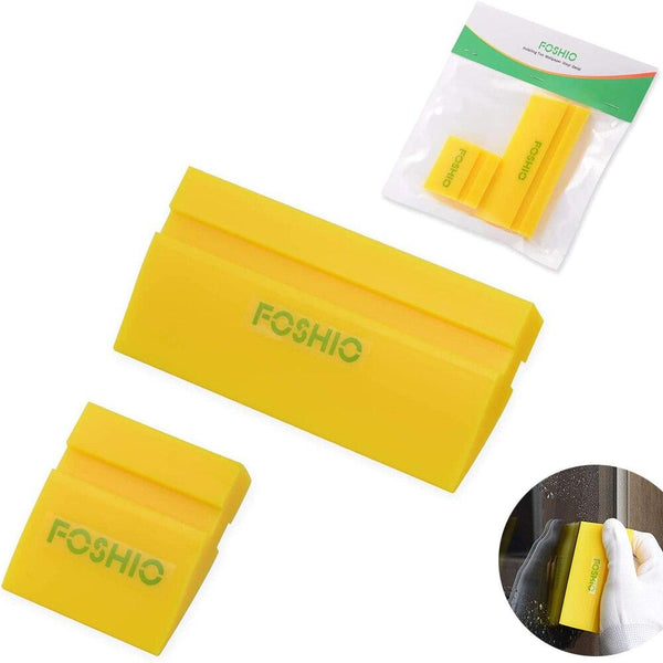 FOSHIO Soft PPF Tint Tools Window Wrapping Squeegee（3pcs/Set ）