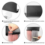 FOSHIO Hair Extension Hanger Holder Stand Styling Tools Hair Extension Display for Styling Rack